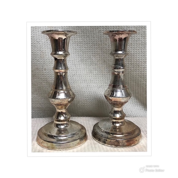 CANDLE STICKS CANDLE HOLDER CANDLESTICK HOME DECOR - Picture 2 of 10